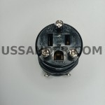 Connector, F,125v 15a straight