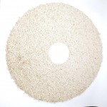 Stain Carpet Pad W/ Hole 16 in.