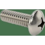 Screw, pan, 8-32 x 0.5