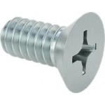 Screw, flat, 4-40 x 0.25