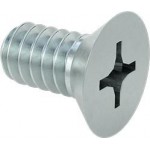 Screw, flat, 10-24 x 0.375