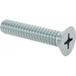 Screw, flat, 10-24 x 1
