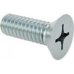 Screw, flat, 1/4-20 x 0.75