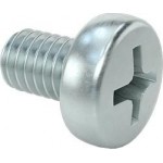 Metric screw, pan, 4 x 6