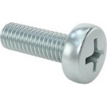 Metric screw, pan, 4 x 12
