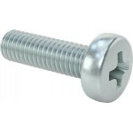 Metric screw, pan, 6 x 20