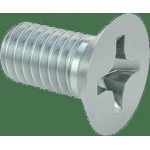 Metric screw, flat, 3 x 6