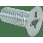 Metric screw, flat, 5 x 12