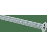 Metric screw, flat, 5 x 50