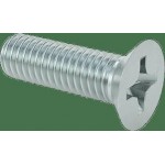 Metric screw, flat, 6 x 20