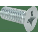 Metric screw, flat, 8 x 20