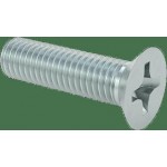 Metric screw, flat, 8 x 30