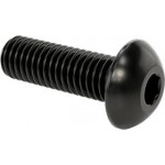 Metric screw, button, 6 x 16