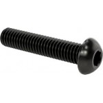Metric screw, button, 6 x 30