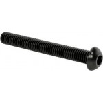 Metric screw, button, 6 x 50