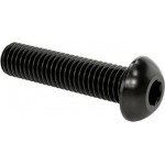 Metric screw, button, 8 x 35
