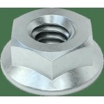 Nut, flange, 1/4-20