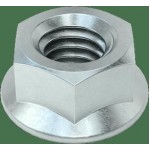 Nut, flange, 3/8-16