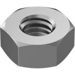 Met. Nut, hex, 4
