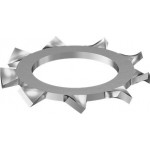 Met. Washer, tooth lock, 10