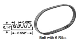 Poly V Type Belts